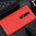 Flexi Slim Carbon Fibre Case for Nokia 6.1 (2018) - Brushed Red